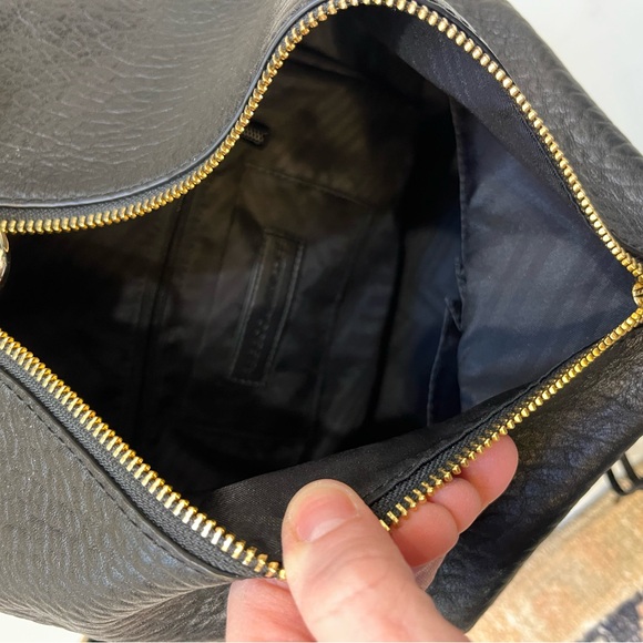 NWOT Rebecca Minkoff Black Julian Backpack with Gold Hardware - Picture 10 of 11